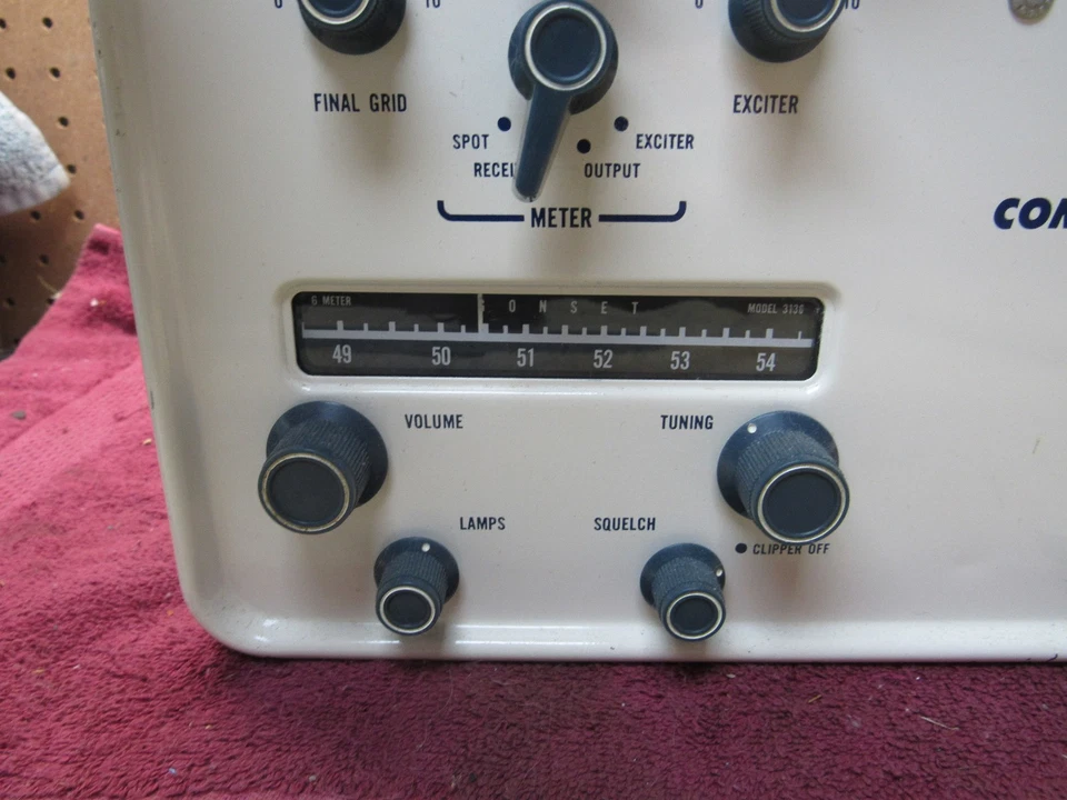 Radio HAM vintage Gonset Communicator III transceptor 6 metros 6 m Foto 4 de 4