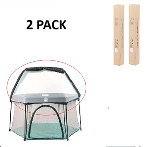 2 PACK Mesh Canopy for Pack N' Play Portable Playard by BabySeater