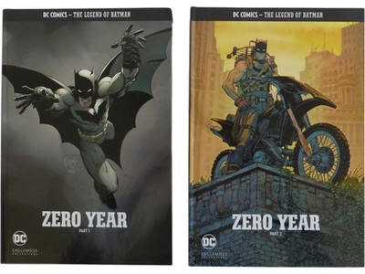 DC Comics The Legend of Batman Zero Year Part 1 & 2 Graphic Novels