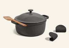 Our Place 5.5qt 10.5" Cast Iron Perfect Pot -CHAR