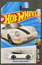 HOT WHEELS 2026 - PORSCHE 911 TURBO CABRIOLET #52/250 - WHITE - DROP TOPS - LONG