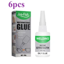 Jue-Fish Multifunctional Glue, Welding High-Strength Oily Glue Super Glue 50g