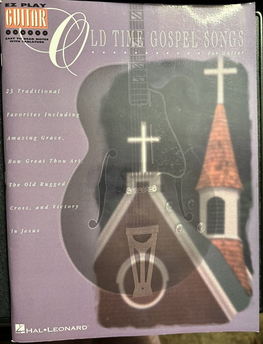 OLD TIME GOSPEL SONGS Noten E-Z Gitarre spielen HAL LEONARD, 1996