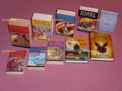 HARRY POTTER 1-7 & The Tales Of Beedle The Bard & Cursed Child  _ Englisch