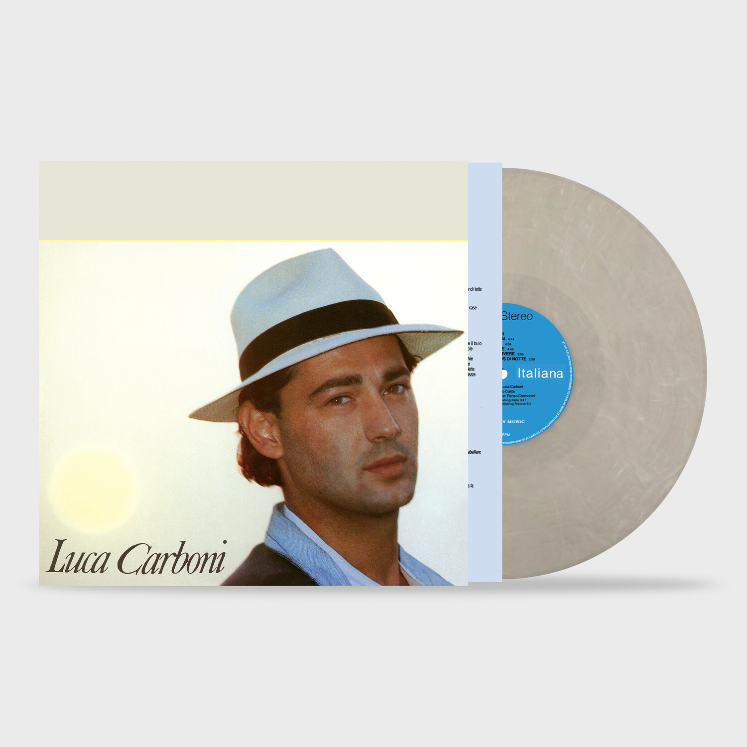 Luca Carboni Vinyl LP 180 Gr. Autographed Colored Crystal And White Mix New