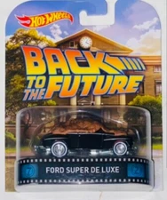 Hot Wheels 2014 Retro Entertainment Back To The Future Ford Super De Luxe BTTF