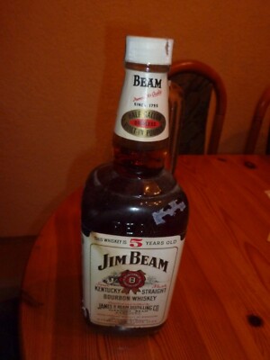 whisky jim beam Kentucky Srraight Bourbon Whiskey  Buttel 50 Jahre alt