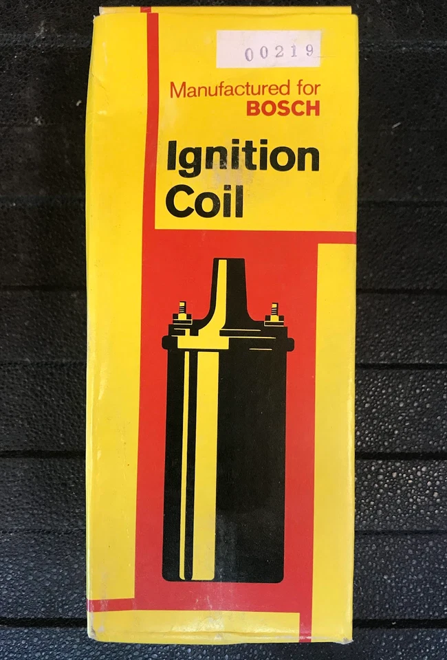 Bobina de encendido Bosch 12V - 00 219 / 00219 - para Nissan/Datsun B210 1977 Foto 2 de 4