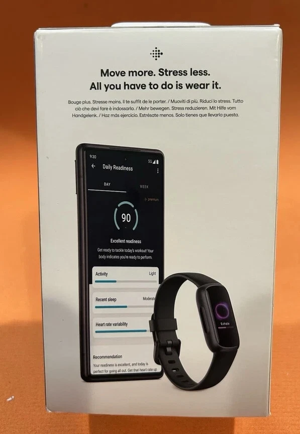Fitbit Inspire 3 | Heart Rate Monitor | Health & Fitness Tracker | open box - Image 2 of 4