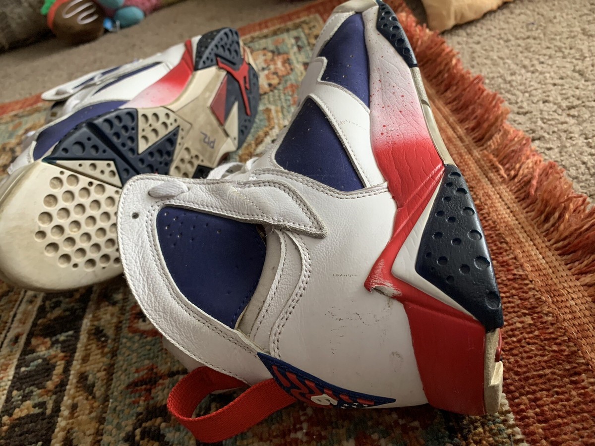 Size 8.5 - Jordan 7 Retro Tinker Olympic. Great Pair For The