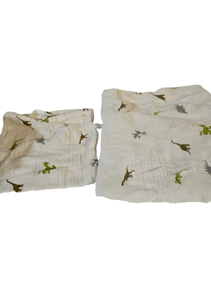 Envoltura individual Dino Roar Adén y Anais 42" X 40" Foto 2 de 2