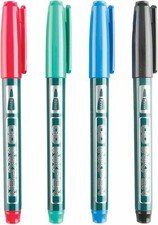 Bandridge CD DVD Non-Toxic Writing Pens Permanent Markers Marker Pack of 4