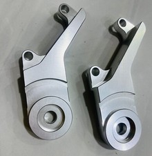 2 Bicycle ALUMINUM CNC DISC BRAKE ADAPTER WORKS ON FRONT AND REAR BIKE SIDE