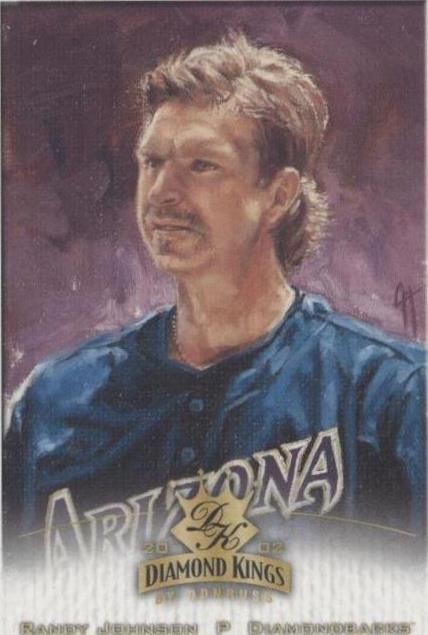 2002 Donruss Diamond Kings - Randy Johnson #045 Gold for sale online | eBay