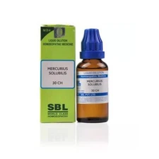 SBL Homeopathic Mercurius Solubilis Dilution 30ml