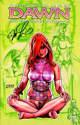 DAWN 2005 CONVENTION SKETCHBOOK #1 SIGNED BY ARTIST JOSEPH MICHAEL