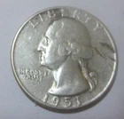 1951 D  Washington Silver Quarter Dollar 90% Silver