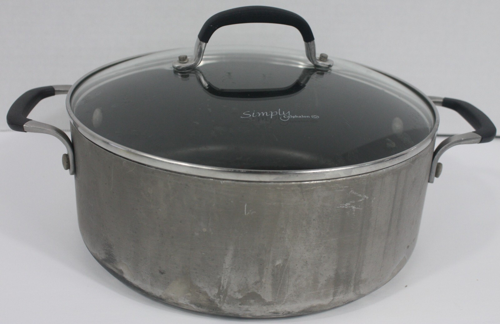 Simply Calphalon 5 Quart Cooker/Stock Pot/Covered Pan/Dutch Oven With Lid USA eBay