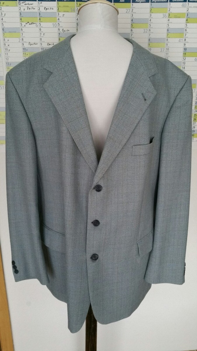 NEU Herren Sakko Riccardo Design, blau 60 Anzug Hemd