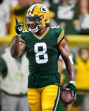 Josh Jacobs Finger Point Green Bay Packers 8x10 NFL Football Photo