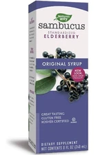 Nature's Way Sambucus Standardized Elderberry Syrup 8 fl oz Liquid