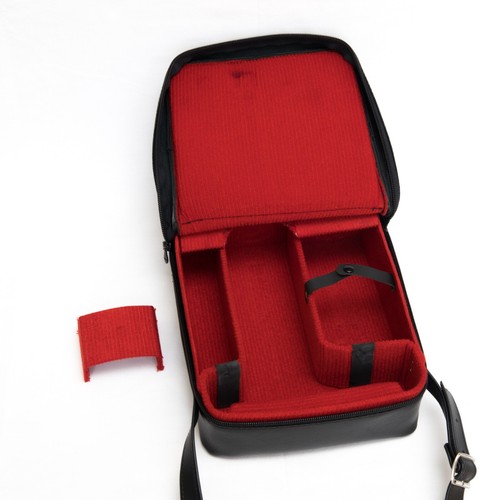 *NEUWERTIG* Schwarz Ako Vintage Kameratasche Etui mit Gurt Spiegelreflexkamera Foto Canon Pentax Nikon - Bild 8 von 8