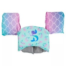 Swim Trainer Life Jacket 33-55 lbs. SwimWays Mermaid Child US Coast Guard Approv