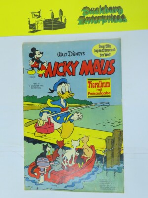 Micky Maus 1966/40 vom 1.10.66  Ehapa im Zustand (2 oS ). 156517