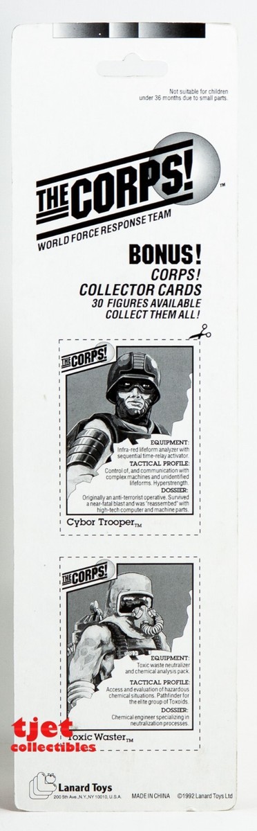 The Corps Cybor Trooper & Toxic Waster Action Figure 2-Pack Lanard