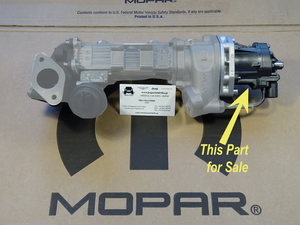 Válvula Egr Jeep Grand Cherokee 3.0crd 2014-2018 OEM Mopar 68239570AE Foto 3 de 4