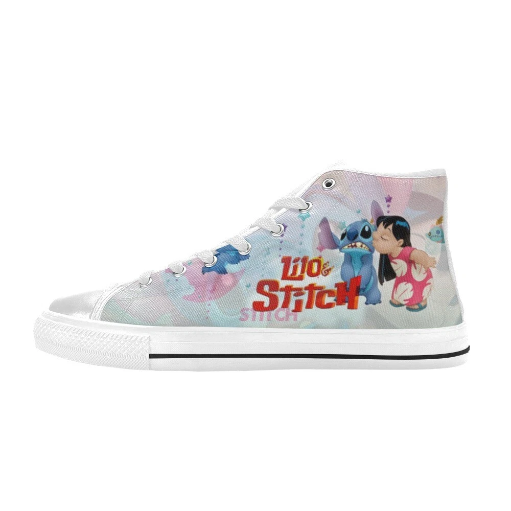 Lilo And Stitch High Top Shoes Sneakers