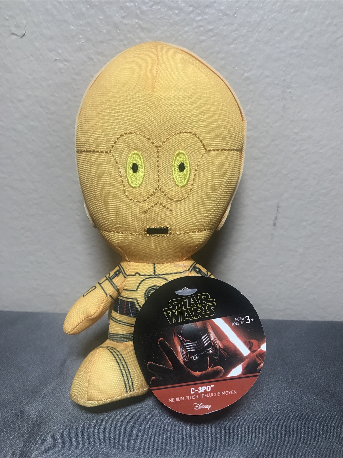 Disney Star Wars C3PO Rise of Skywalker Theatre Exclusive Promo Plush Toy C-3PO