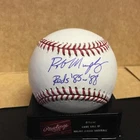 ROB MURPHY REDS/RED SOX 85-88 SIGNED M.L. BASEBALL W/COA
