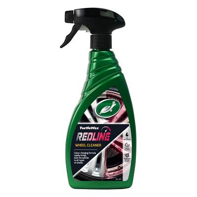 Turtle Wax Redline Auto Felgen Alufelgen Reiniger entfernt Schmutz und Bremsstaub 500ml