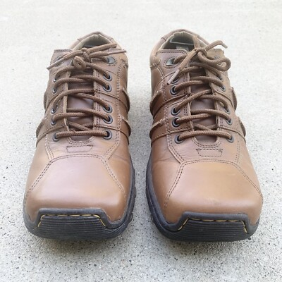 Dr Martens 8A99 Brown Leather Oxford Square Toe Comfort Casual Men Shoes Size 7 Dr Martens 8A99 Brown Leather Oxford Square Toe Comfort  main image 3
