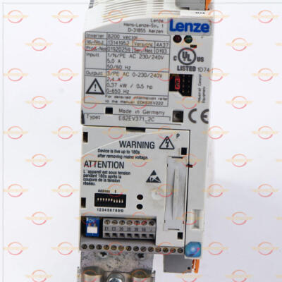 One LENZE Inverter E82EV3712C E82EV371-2C USED #A6-29