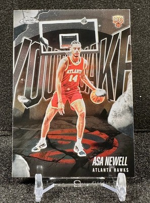 Asa Newell 2025-26 Topps Chrome Youthquake Refractor Rookie Card #YQ-14