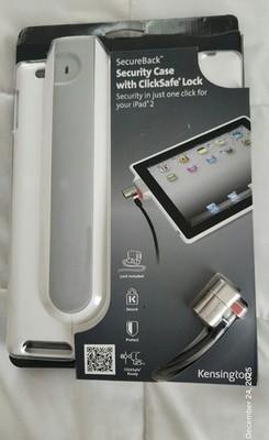 Kensington SecureBack Security Case with ClickSafe Lock for iPad 2 NEW