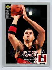 1994-95 Upper Deck Collector's Choice - Tracy Murray #67 Silver Foil Signature