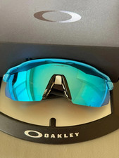 New Oakley Sunglasses Radar EV Advancer Polished Blue Frames Blue Lens Sporty