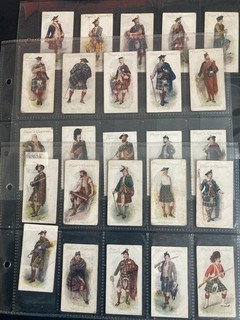 cigarette cards highland clans full set 1907