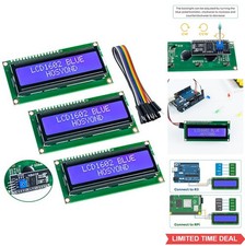 I2C LCD Display Module 16x02 1602 Blue Screen 5V for Arduino Raspberry Pi 3 Pack