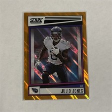 Panini 2022 Score Football Julio Jones Lava #27 /599 Tennessee Titans NFL Card