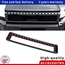 Black Front Grille Molding Cover Trim For Toyota Land Cruiser Prado Lc250 2024 Black Front Grille Molding Cover Trim For Toyota Land Cruiser Prado Lc250 2024