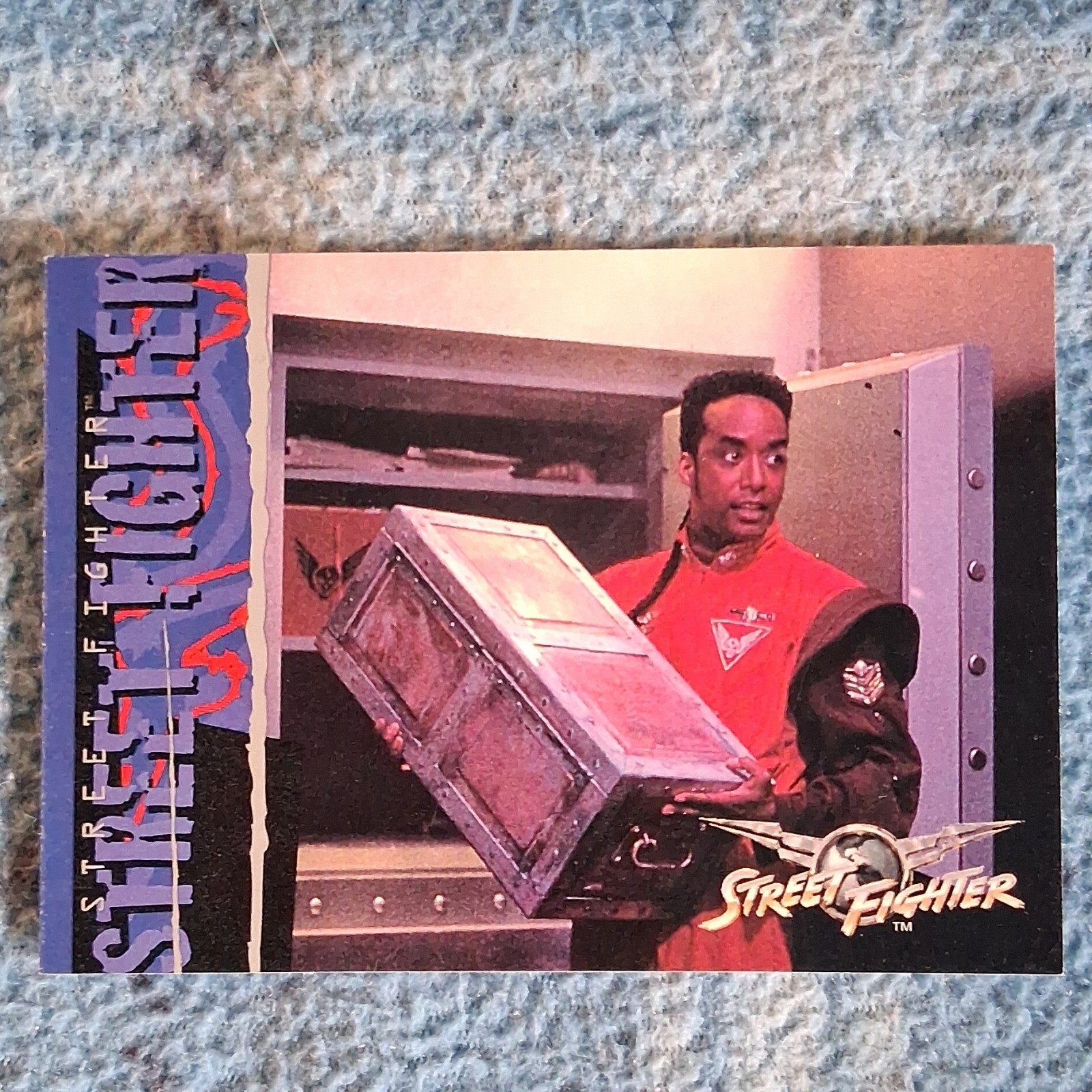 Upper Deck Street Fighter Card #32 Dee Jay Grabs the Cash 1994