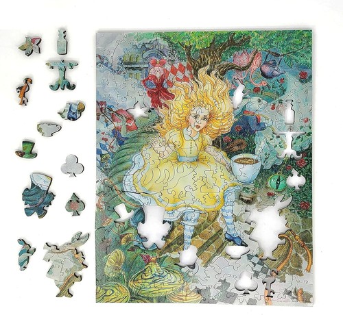 Artisan 250-Piece Wooden Puzzle with Collectible Gift Box - Perfect for Gifting - Picture 4 of 10