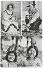 Brazil Brasil Swedish Pentecostal Missionaries Sjösteth Gaucho Indians Bird RPPC