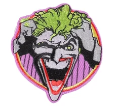THE JOKER - DC COMICS BATMAN - Embroidered Iron/Sew On Patch