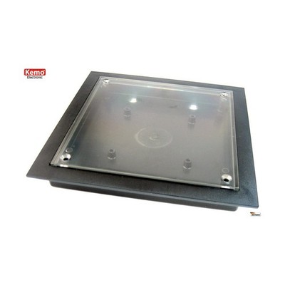 Case Container Mit Display Schaufenster Kunststoff Transparent Ca. 130 x 130 X