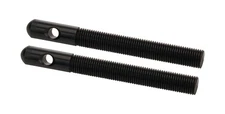 Allstar Performance 18491 Repl Aluminum Pins 3/8in Black 2pk